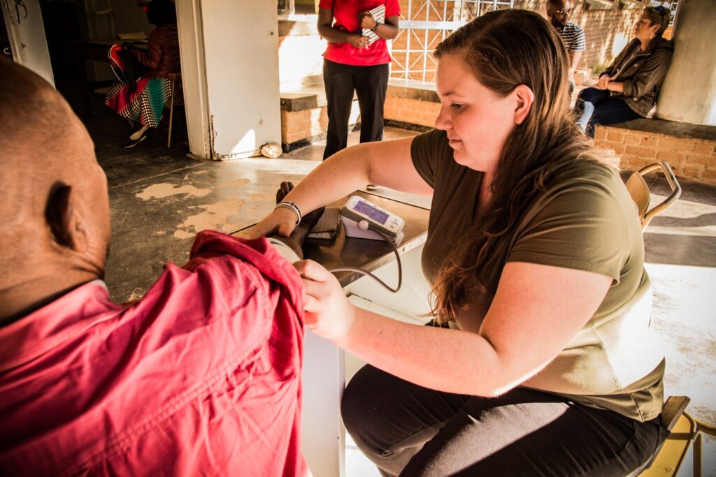 Hands-on internship for pre-med students