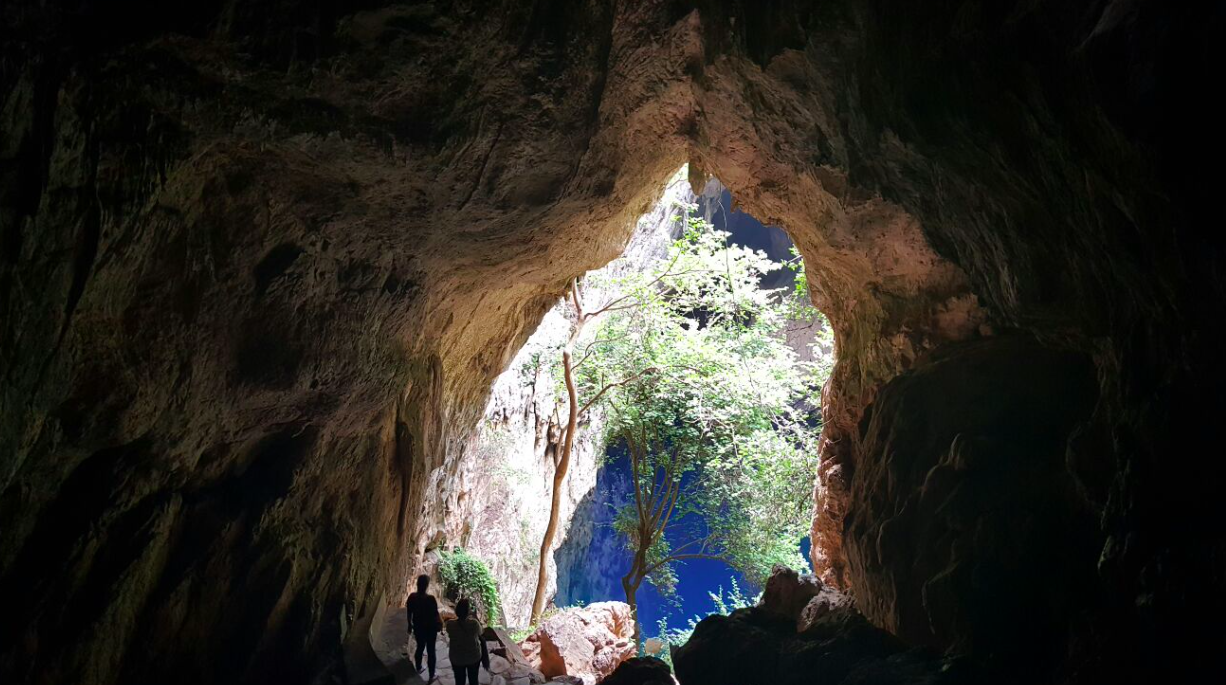 EXPERIENCE THE MYSTERIOUS CHINHOYI CAVES WITH COBALT BLUE WATER